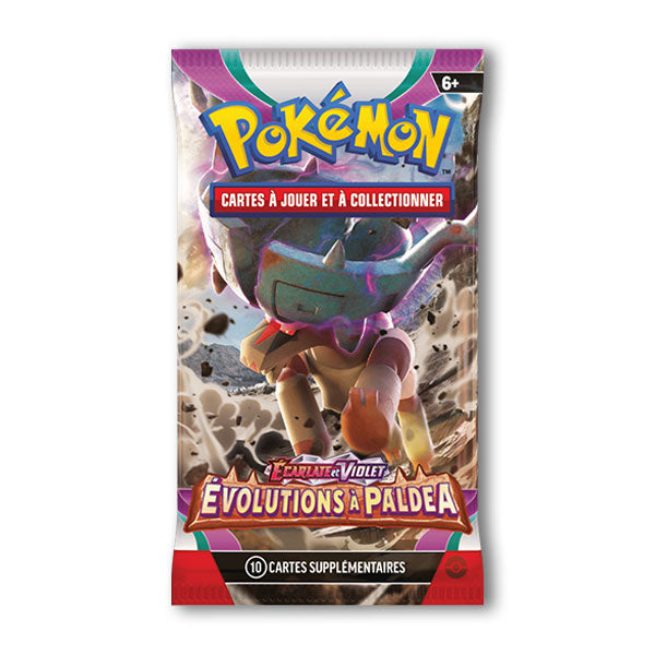 Booster Pokémon Ecarlate & Violet | Evolutions à Paldea [Français] (Illustration aléatoire)