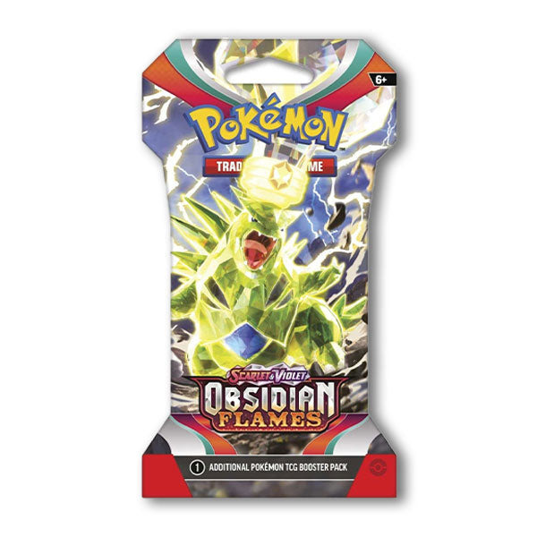 Sleeved Booster Pokémon Scarlet & Violet | Obsidian Flames [English] (Random Art)