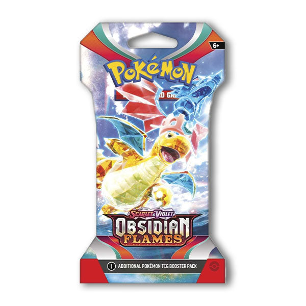 Sleeved Booster Pokémon Scarlet & Violet | Obsidian Flames [English] (Random Art)