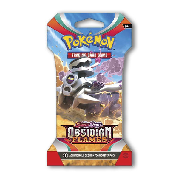 Sleeved Booster Pokémon Scarlet & Violet | Obsidian Flames [English] (Random Art)