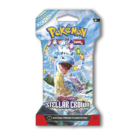 Sleeved Booster Pokémon Scarlet & Violet | Stellar Crown [English] (Random Art)