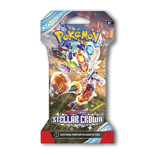 Sleeved Booster Pokémon Scarlet & Violet | Stellar Crown [English] (Random Art)