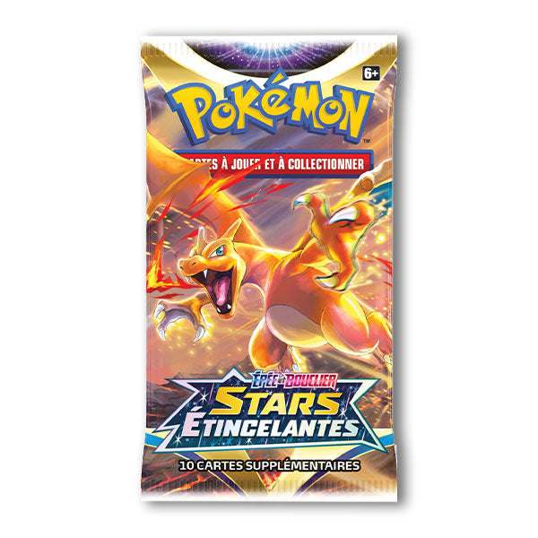 Booster Pokémon Epée & Bouclier | Stars étincelantes [Français] (Illustration aléatoire)